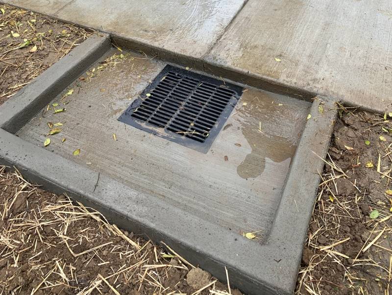 Yard Drainage Repair - Milliken Corporation