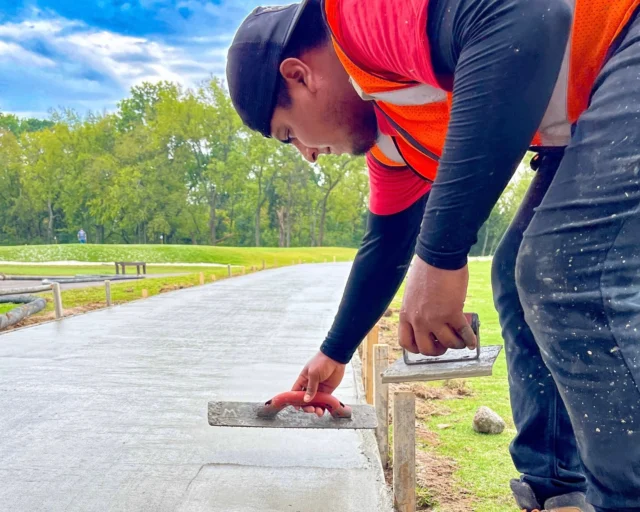 This sub slab at Old Fort Golf Course in Murfreesboro is the foundation for a turf mat that will be installed by Goat Turf. 

#subslab #golfcourse #goatturf #oldfortgolfcourse #millikencorp #millikencorporation #murfressborotn #concrete