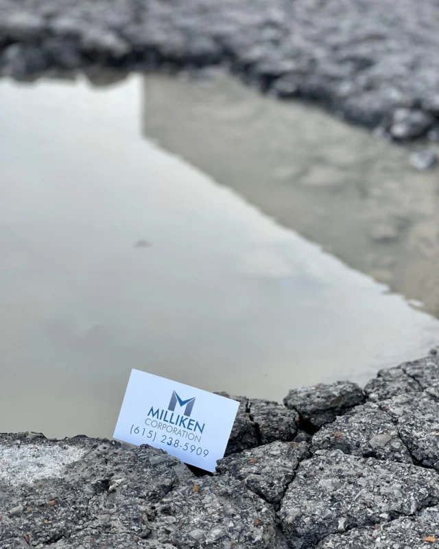 When the snow and ice cleared, did you like what you saw?

#pothole #potholes #potholerepair #millikencorp #millikencorporation