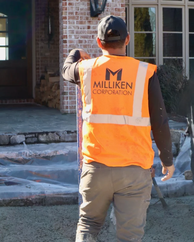 In projects and in life, it's always good to take a step back and admire. 

#stampedconcrete #millikencorp #millikencorporation