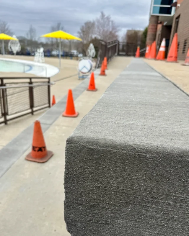 Getting the @sumnercountyymca ready for summer with a railing and footing remove-and-replace out here in Hendersonville. 

#YMCA #sumnercounty #hendersonvilletn #millikencorp #millikencorporation #concrete #summerready
