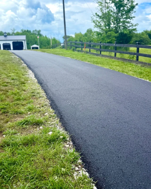 Few things say “welcome home” like a smooth, freshly paved asphalt driveway. 
#CurbAppeal #FreshlyPaved #DrivewayGoals #millikencorp #millikencorporation #asphalt