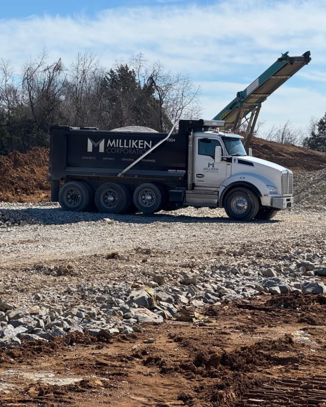 How many times a year do you refresh your gravel driveway?

#gravel #graveldelivery #hauling #millikencorporation