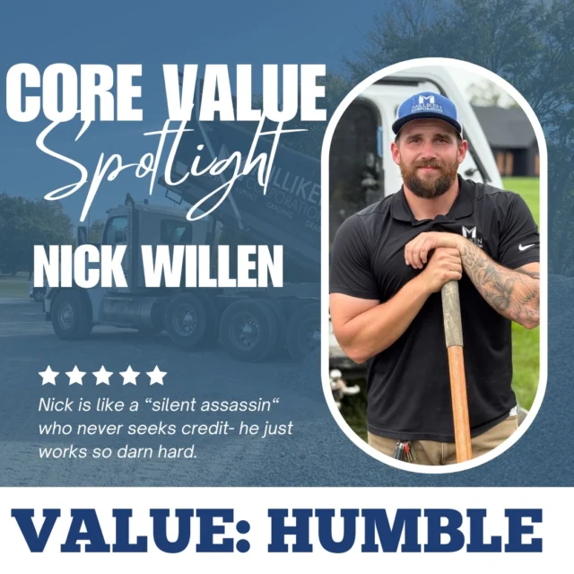 We are big on core values, and these two gentlemen are extraordinary examples of being humble and displaying continual growth. If you are looking to become part of a dynamic team, visit www.millikencorporation.com.

#corevalues #humble #growth #millikencorp #millikencorporation