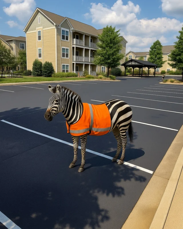 We would love to welcome Ed to the Milliken team. He specializes in stripes, and was very impressed with our Glenbrook Apartments job!

#Ed #glenbrook #Millikencorp #edthezebra #hendersonvillezebra