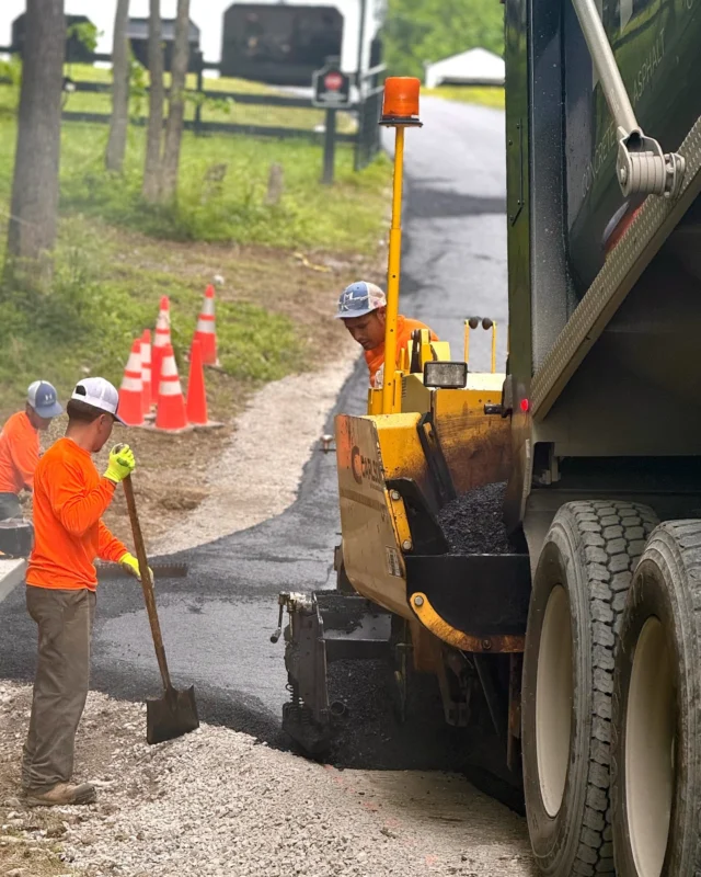 #ConstructionCrew #BuiltTogether #Team #Asphalt