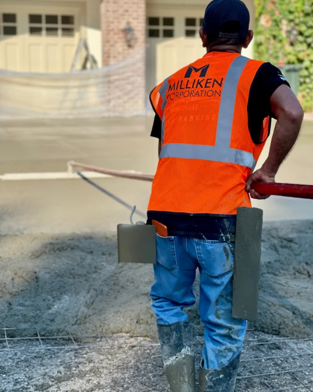 Every slab tells a story. Ours starts with hard work, skill, and a name we stand behind.

#millikencorp #themillikencorporation #concrete #vest