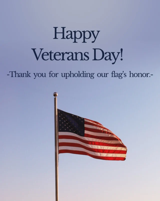 Today, we honor the heroes who have served our country and protected our freedoms. Thank you, Veterans. 🇺🇸

#veteransday #thankyou #millikencorp #themillikencorporation