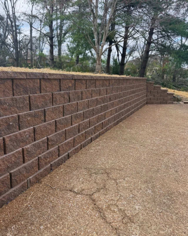 Erosion and shifting ground can cause serious damage over time.

This retaining wall in Old Hickory helps protect the property and keep everything in place.
Need something like this? Let our team take a look.

#themillikencorporation #retainingwall #oldhickory #tn