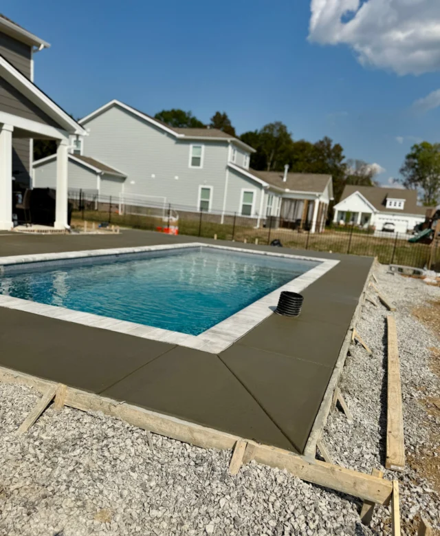 Nothing worse than wanting a pool… and not having it ready when the heat hits.

Get ahead of the rush and get your concrete on the schedule now.
#pool #summer #themillikencorporation #tn