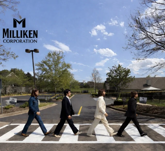 “Here comes the sun”… and apparently the Beatles too.
Caught them putting our new crosswalk to good use at one of our sealing jobs.
#themillikencorporation #thebeatles #sealing