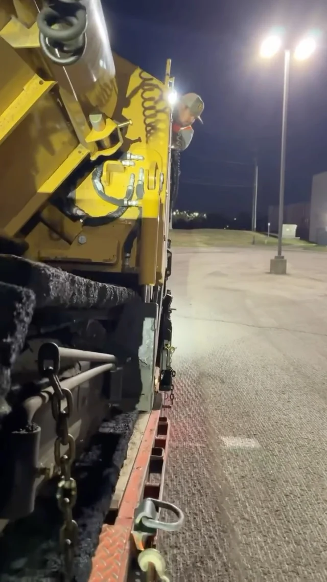 Just another day on the job. Justen unloading pavers and keeping the project rolling.
#themillikencorporation #paving #justen