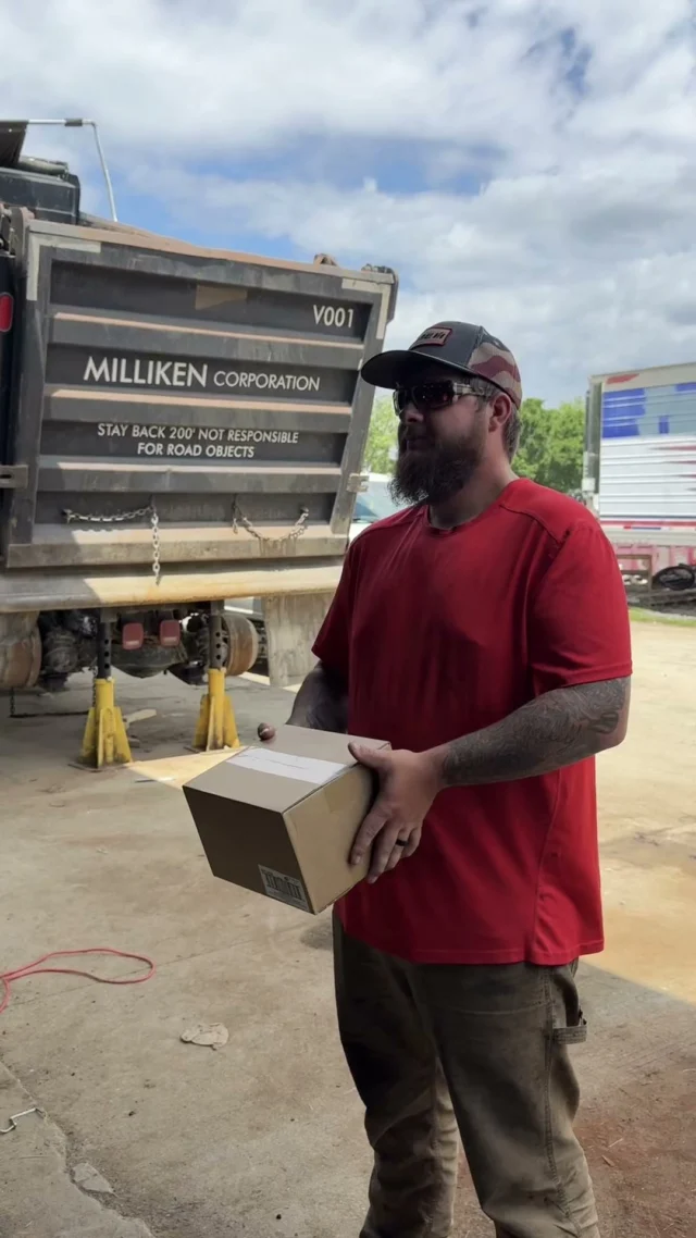 Consider yourself lucky if Justen collects your package! He over-delivers every time.
#themillikencorproation #delivery #package