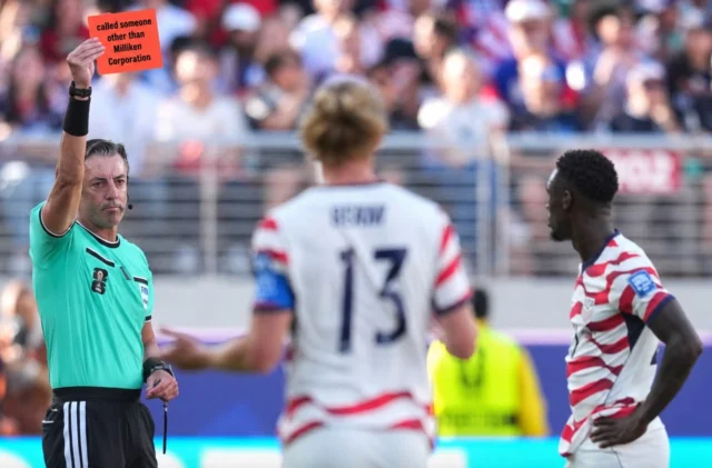 He made a bad call, but that doesn't mean you have to!
#worldcup #redcard #themillikencorporation